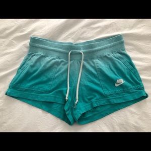 Nike cotton ombré shorts